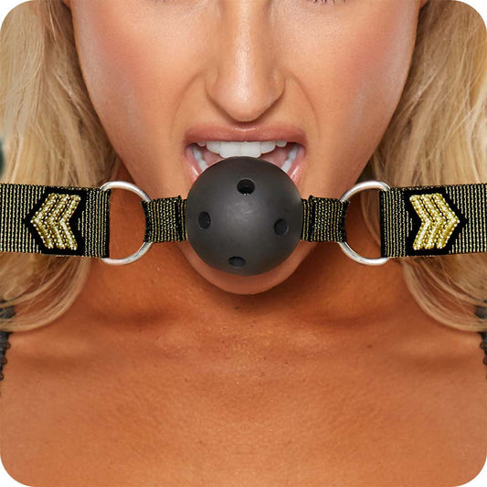Ouch! Army Themed Breathable Ball Gag