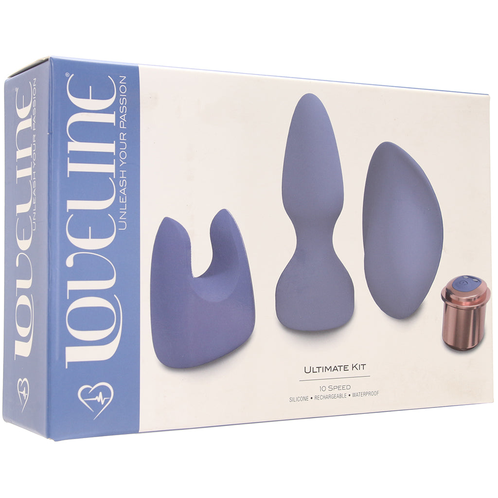 Loveline Loveline Ultimate Vibe Kit in Blue - Vibrators - HoneyHugs Canada (View 9)
