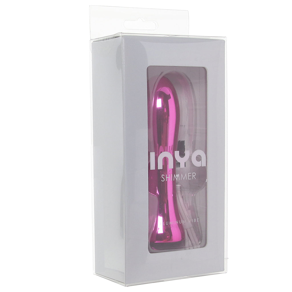 ns novelties Inya Shimmer Aluminum Vibe in Pink - Vibrators - HoneyHugs Canada (View 9)