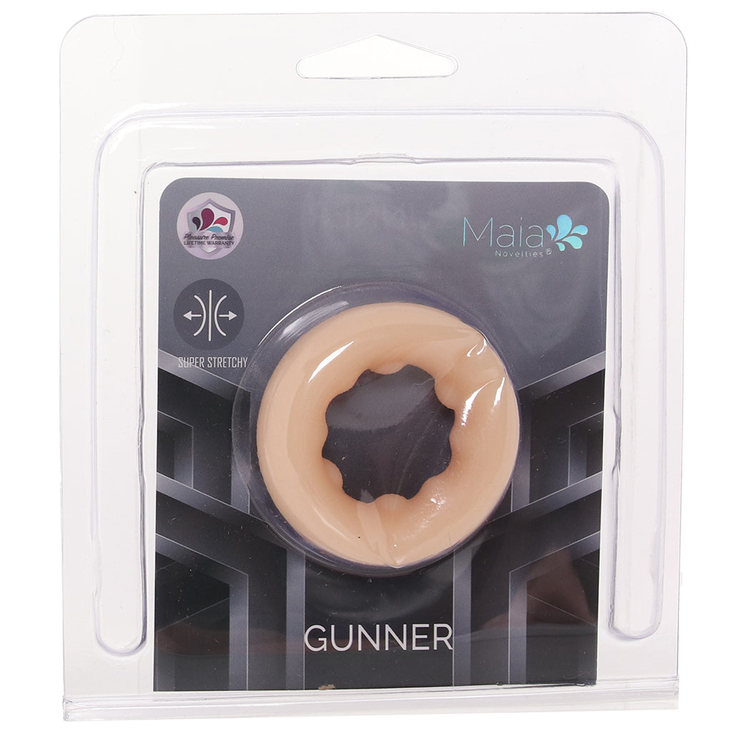 Gunner Liquid Silicone Super Stretch C-Ring in Light