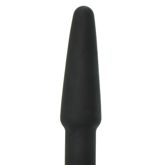 All About Anal Seamless Silicone 4 Inch Butt Plug in Black
