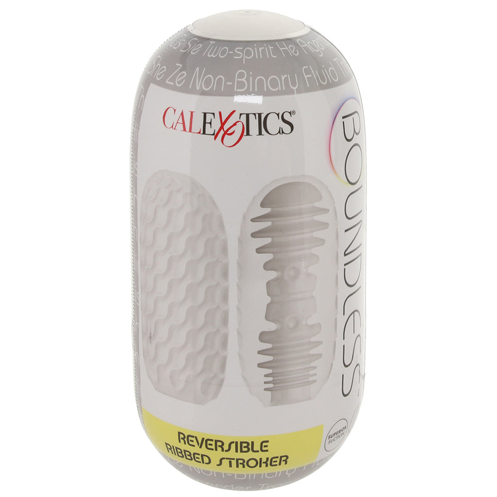CalExotics Boundless Reversible Nubby Stroker - Male Masturbators - HoneyHugs Canada (View 6)