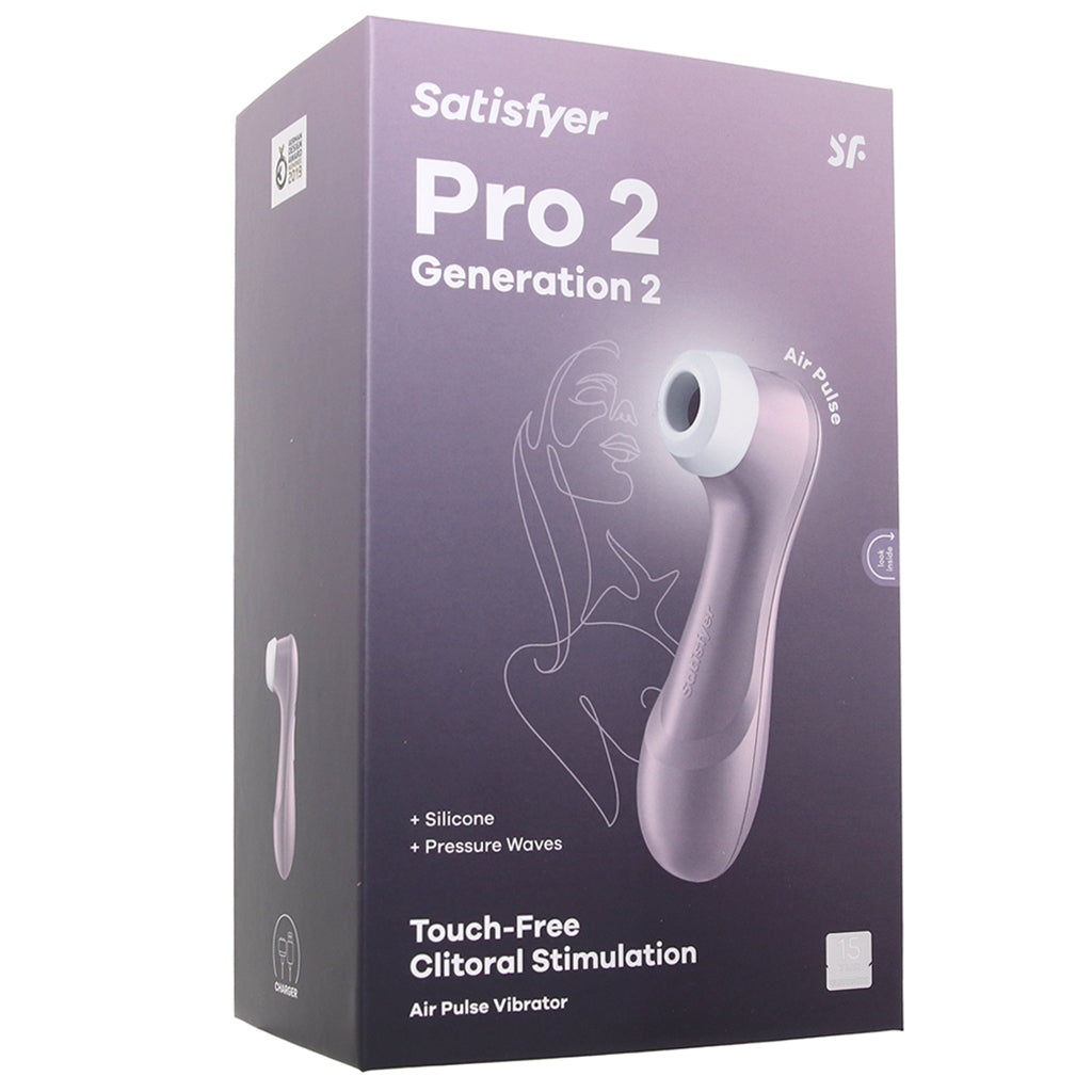 Satisfyer Satisfyer Pro 2 Gen 2 Air Pulse Stimulator in Violet - Vibrators - HoneyHugs Canada (View 9)