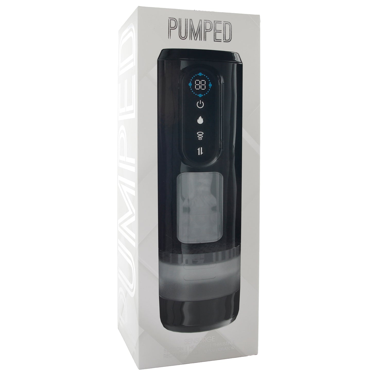 Pumped Sensurge Automatic Masturbator in Black