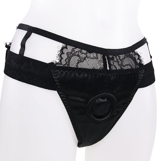 Bedroom Bliss Belle Panty Harness & Garter in Large