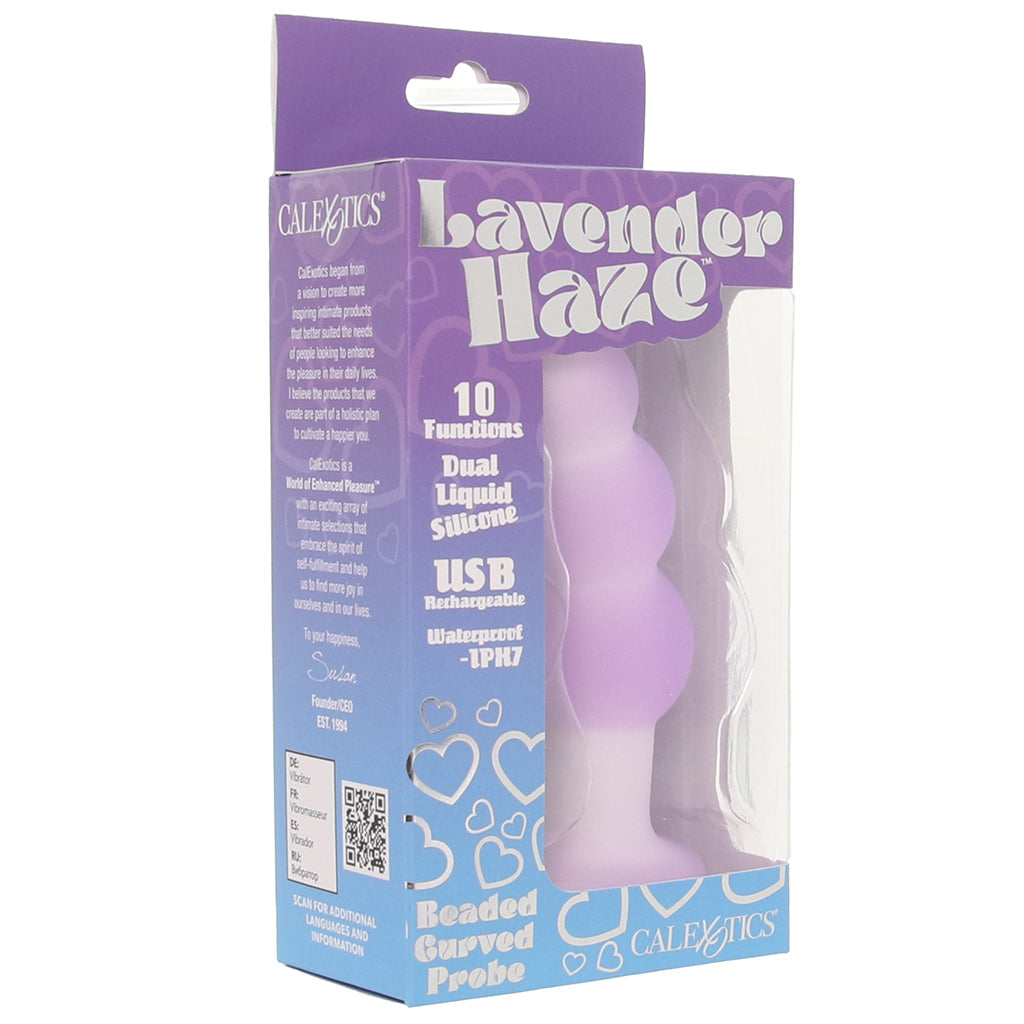 Lavender Haze Beaded Curved Vibe