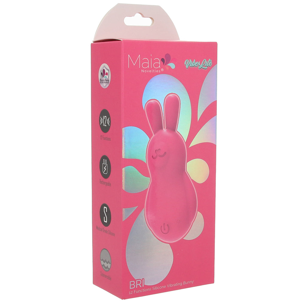 Maia Bri Bunny Mini Vibe in Pink - Vibrators - HoneyHugs Canada (View 6)
