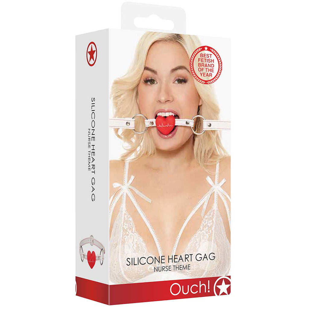 Ouch! Nurse Themed Heart Gag