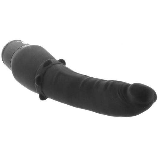 Power Cock 7 Inch Slim Realistic Vibe in Black