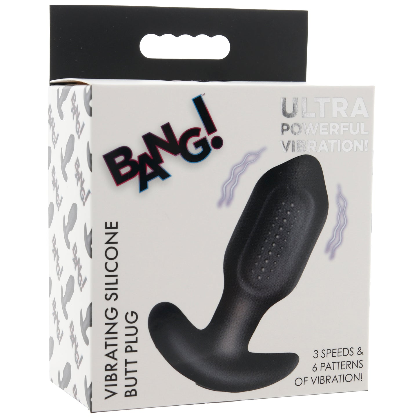 Bang! Vibrating Silicone Butt Plug