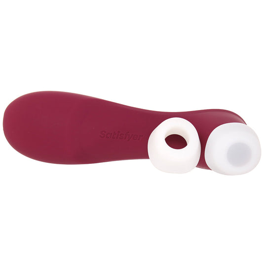 Satisfyer Satisfyer Pro 2 Gen 3 Double Air Pulse Vibe in Wine - Vibrators - HoneyHugs Canada (View 2)