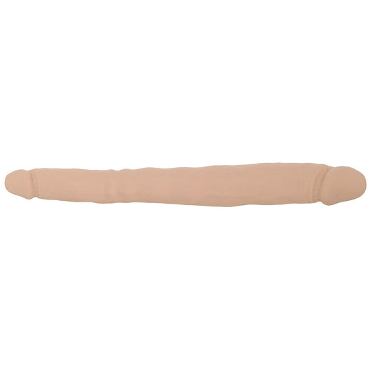 Silicone Studs Bend & Hold 12 Inch Dildo in Light