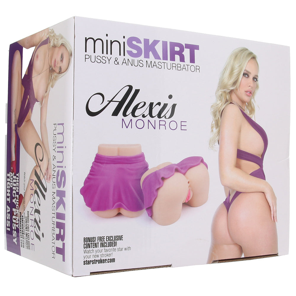 Pornstar Signature Series Alexis Monroe Mini Skirt Pussy & Anus Masturbator - Male Masturbators - HoneyHugs Canada (View 6)