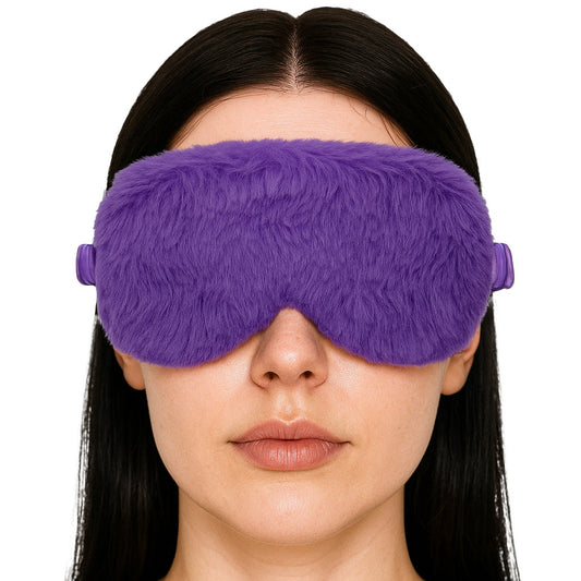 Ouch! Purple Fluffy Blindfold: Luxurious Sensory Surrender