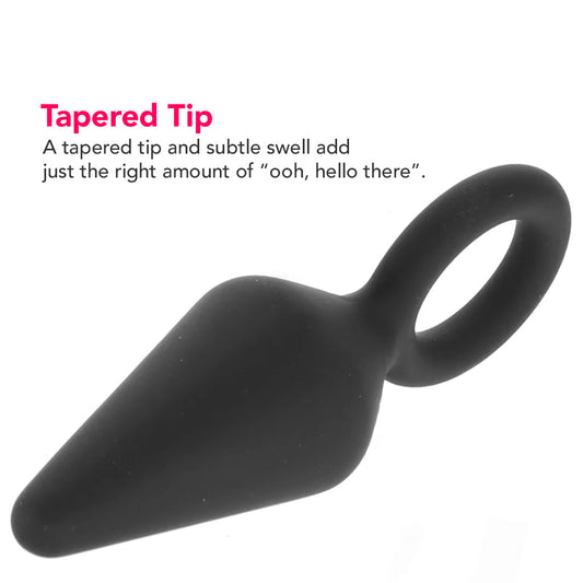 Anal Adventures Platinum Loop Plug in Small