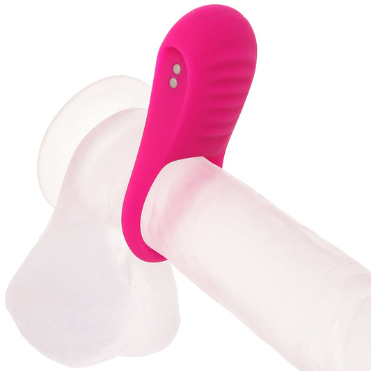 CalExotics Basic Essentials Ridge Rider Vibrating Cock Ring - Vibrators - HoneyHugs Canada (View 2)