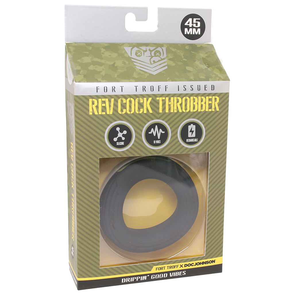 Fort Troff Fort Troff Rev Cock Throbber Ring in 45mm - Vibrators - HoneyHugs Canada (View 6)