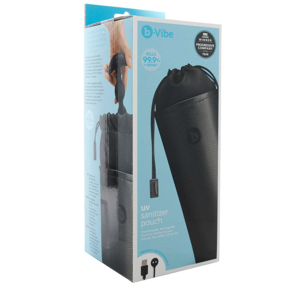b-Vibe UV Sanitizer Toy Pouch