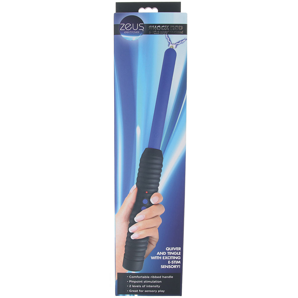 Zeus Electrosex: Master the Charge with the Sovereign E-Stim Shock Rod