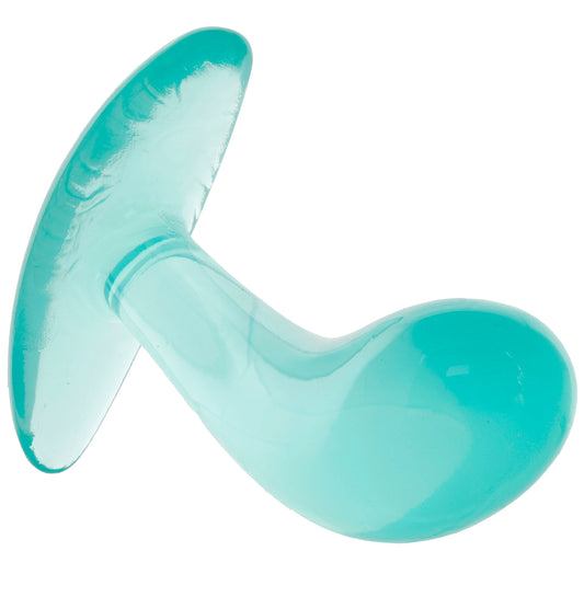 Crystal Jellies Curved Anal Trainer Set in Teal