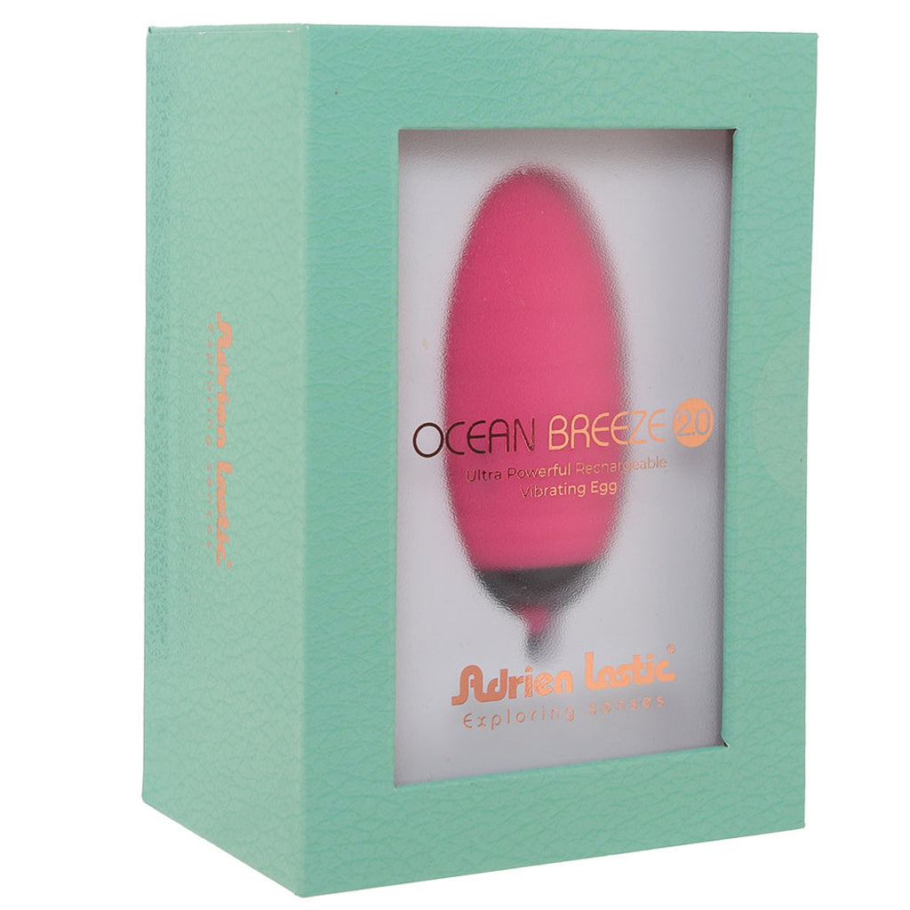 Adrien Lastic Ocean Breeze 2.0 Remote Egg Vibe in Pink - Vibrators - HoneyHugs Canada (View 6)