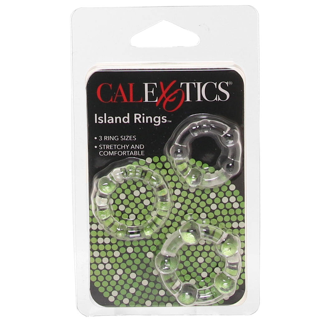 Island Rings Set in Clear