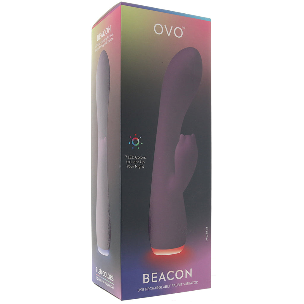 OVO Beacon Light Up Rabbit Vibe - Vibrators - HoneyHugs Canada (View 6)