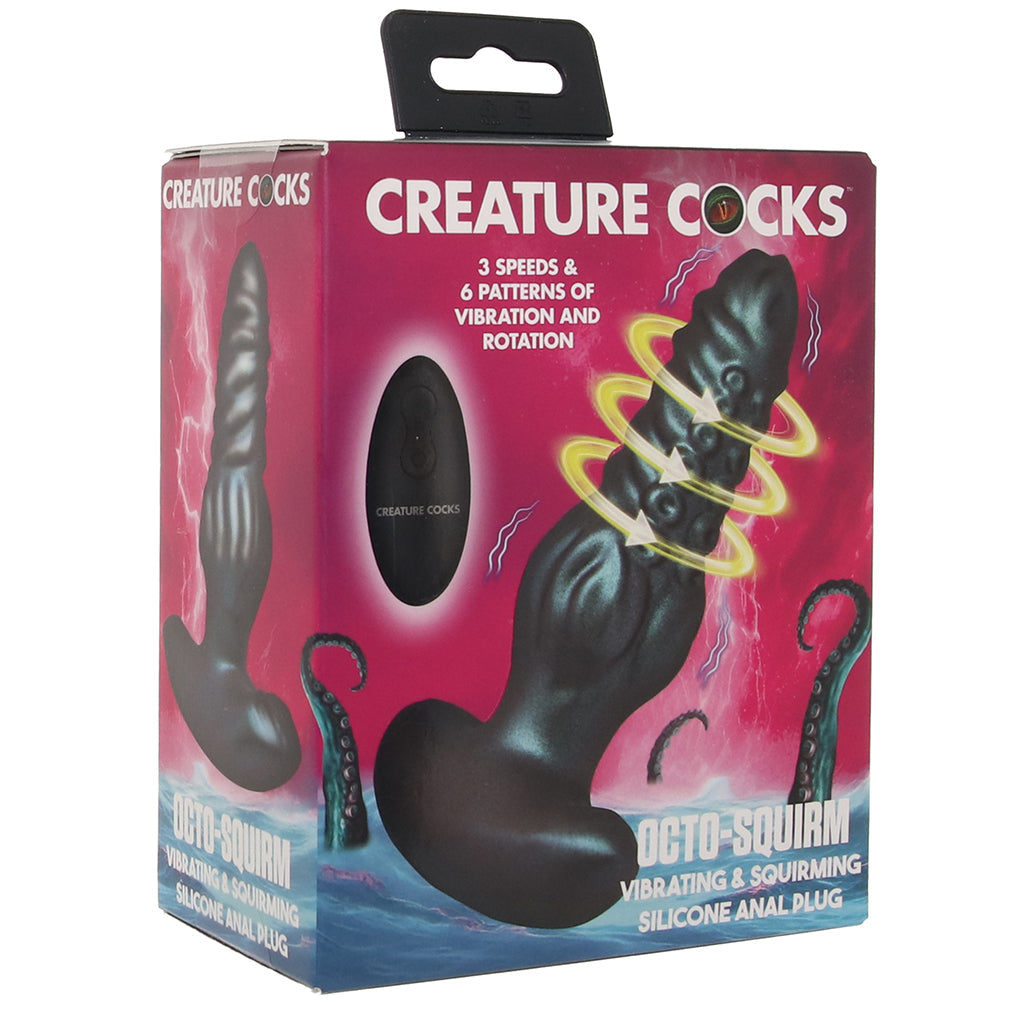Creature Cocks Octo-Squirm Vibrating Plug