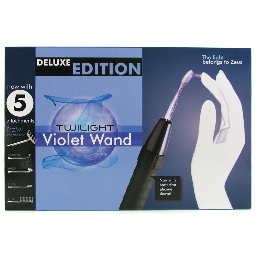 Zeus Electrosex Twilight Violet Wand Deluxe: Unleash Sublime Electrostimulation