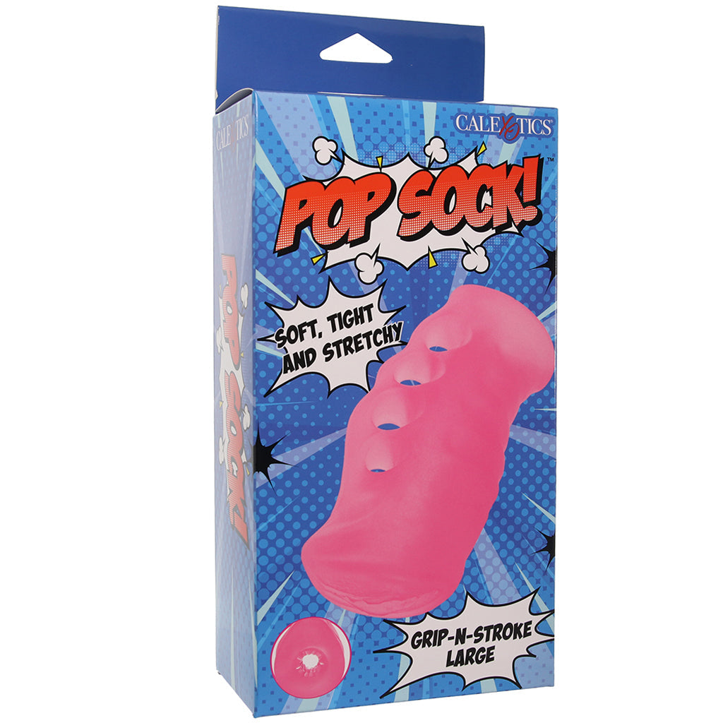 CalExotics Pop Sock! Grip-N-Stroke in Large - Male Masturbators - HoneyHugs Canada (View 6)