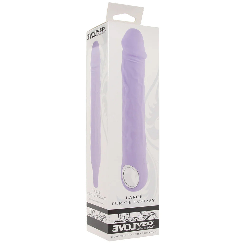 Evolved Novelties Large Purple Fantasy Vibe - Vibrators - HoneyHugs Canada (View 9)