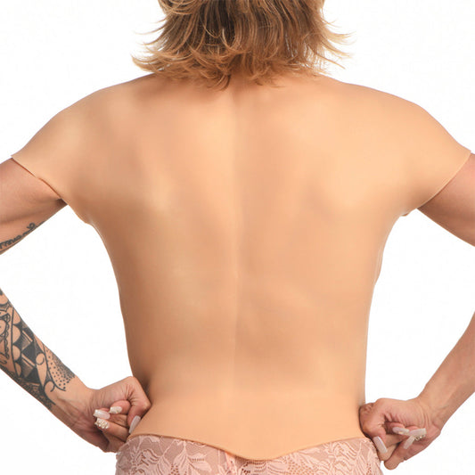 Master Series Ripped Silicone Male Chest (Medium) | Sculpted Power & Supreme Comfort