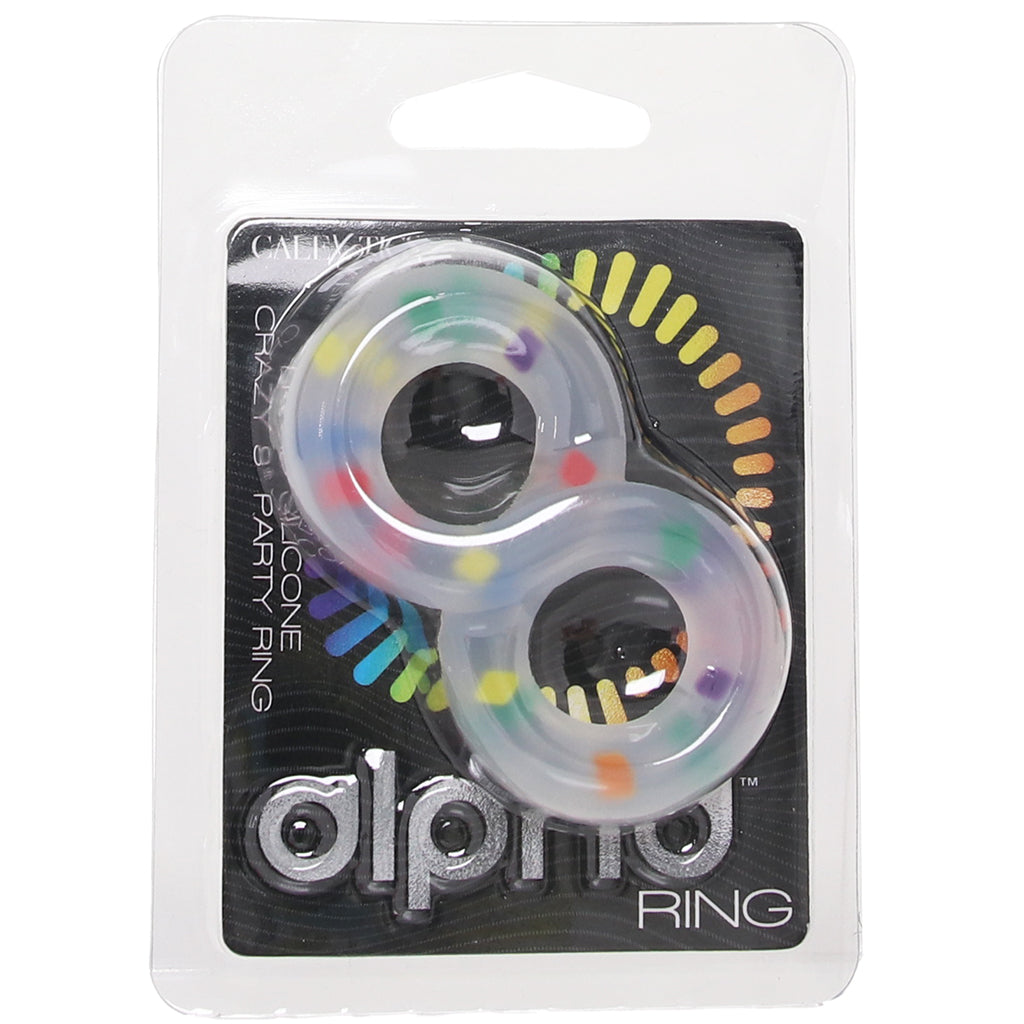 Alpha Crazy 8 Party Silicone Cock Ring