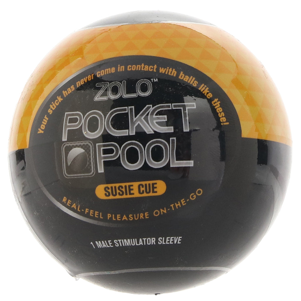 Zolo Pocket Pool Susie Cue Stroker - Male Masturbators - HoneyHugs Canada (View 6)
