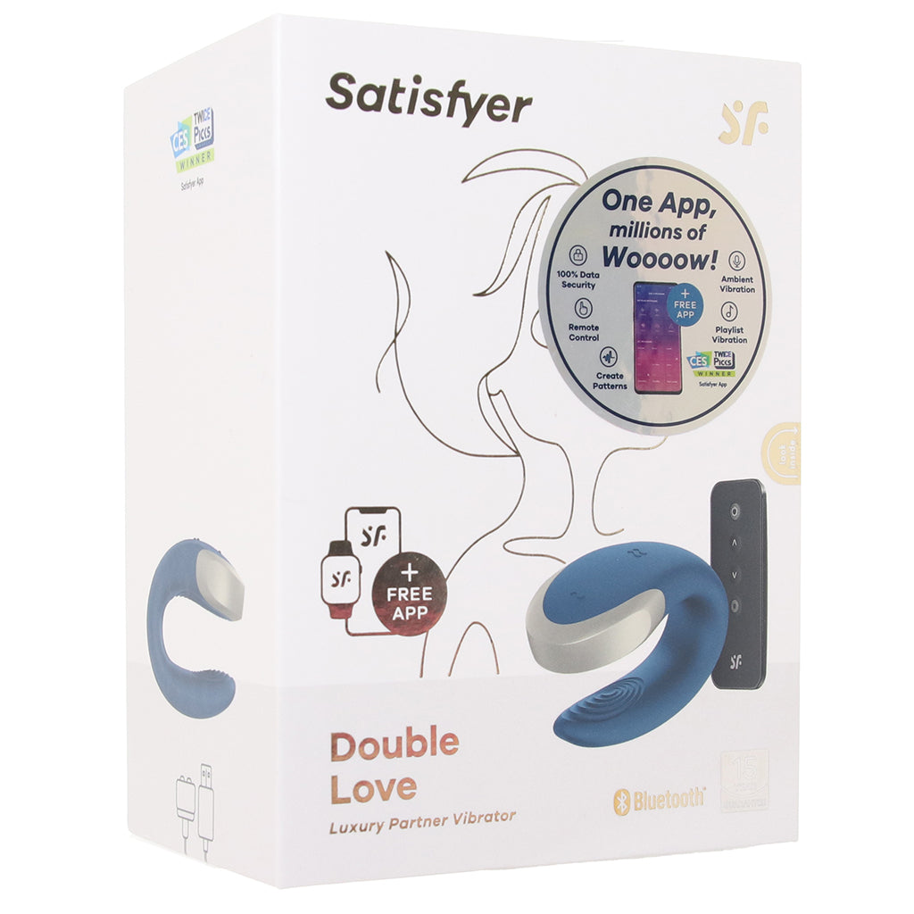Satisfyer Satisfyer Double Love Luxury Partner Vibe - Vibrators - HoneyHugs Canada (View 9)