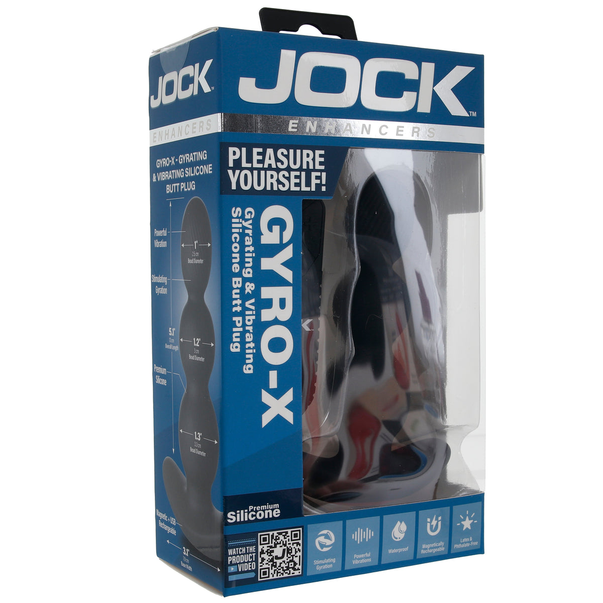 Gyro-X Gyrating & Vibrating Butt Plug
