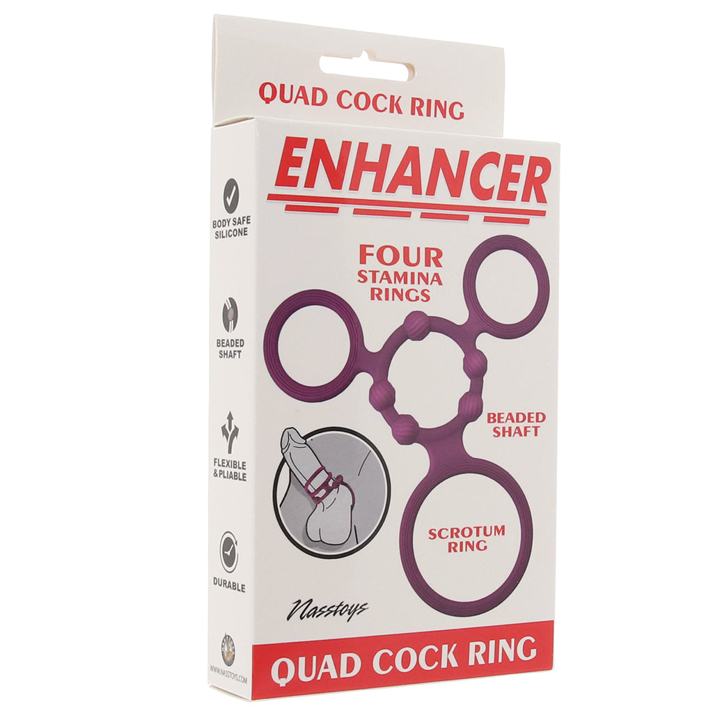 Nasstoys Enhancer Quad Rings: Craft Your Ultimate Pleasure Experience
