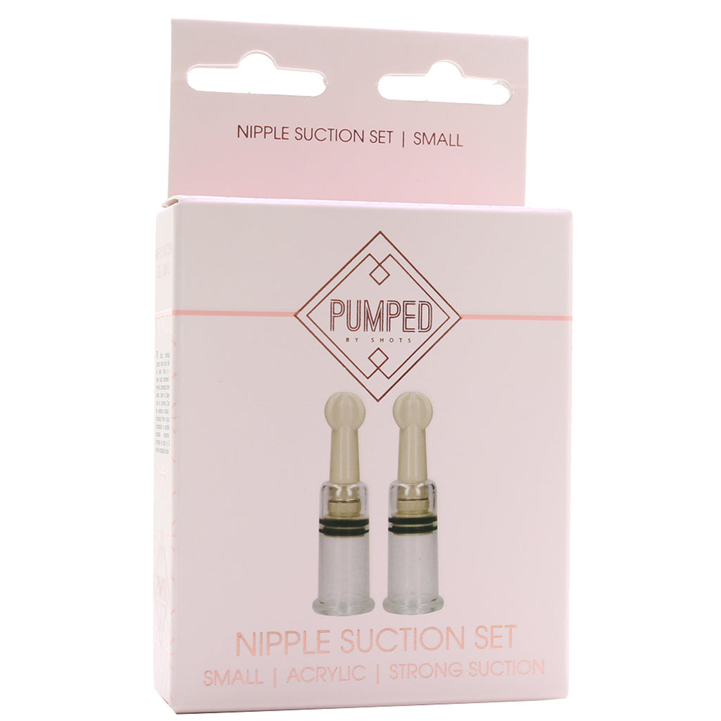 Pumped Clear Acrylic Nipple Suction Set | Intense Visual & Tactile Nipple Play