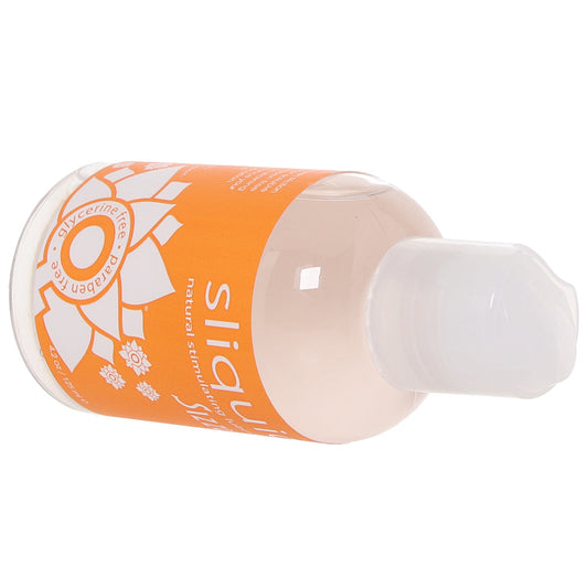 Sliquid Naturals Sizzle: Ignite Your Passion with Warming & Stimulating Lubricant (4.2oz)