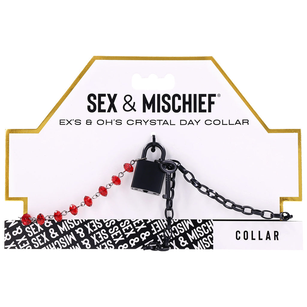 The Ex's & Oh's Crystal Day Collar: A Dazzling Mark of Glamour and Devotion
