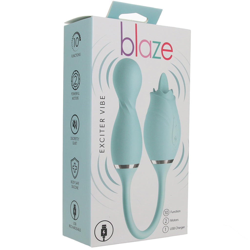 Nasstoys Blaze Exciter Vibe in Aqua - Vibrators - HoneyHugs Canada (View 6)