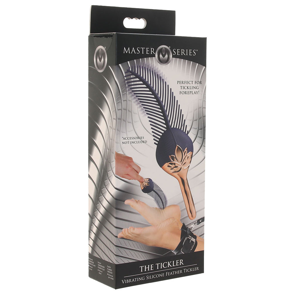 Master Series Master Series The Tickler Silicone Feather Vibe - Vibrators - HoneyHugs Canada (View 6)