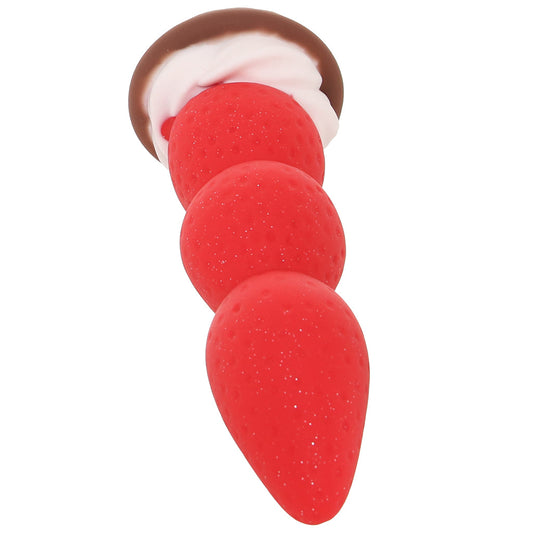 Simply Sweet Strawberry Sweet Cream Dildo
