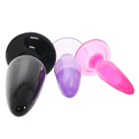 ns novelties Jelly Rancher Anal Trainer Kit: Curated Plugs for Exquisite Anal Exploration