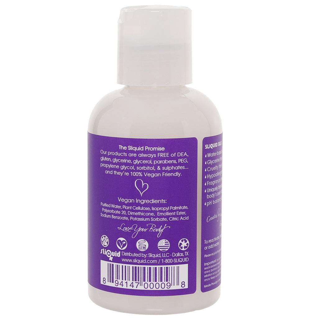 Sliquid Silk Hybrid Intimate Lubricant: Luxurious, Long-Lasting & pH-Balanced for Sensitive Skin