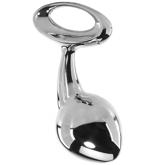 nJoy Pure Plug Large: Indulge in Luxurious Stainless Steel Anal Fullness