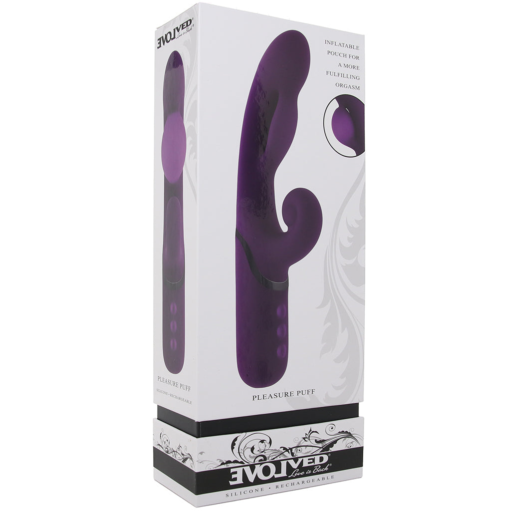 Pleasure Puff Inflatable Rabbit Vibe