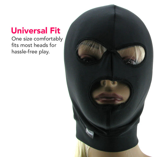 Fetish Fantasy Spandex 3 Hole Hood