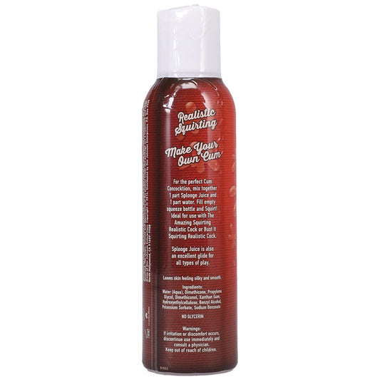Splooge Juice Hybrid Glide in 4oz/118ml