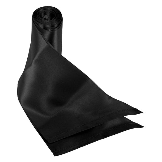 Sex & Mischief: Luxurious Black Silky Sash Restraints – Elevate Your Play